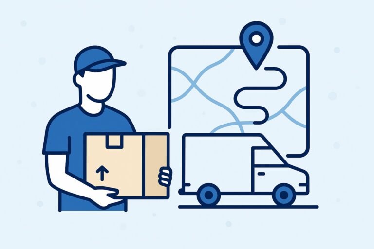 Dedicated courier delivery van in the UK – TRX Couriers same-day service